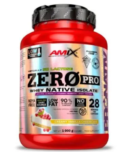 ZeroPro Protein, 1Kg, Sabor Frutas del Bosque  - Amix