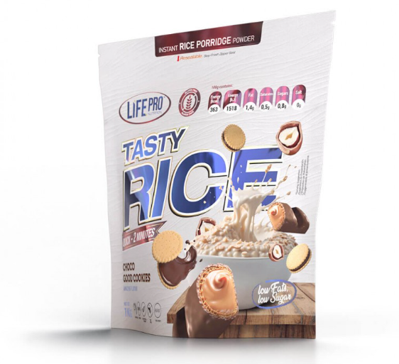 Tasty Rice 1kg sabor Choco Good Cookies - Life Pro