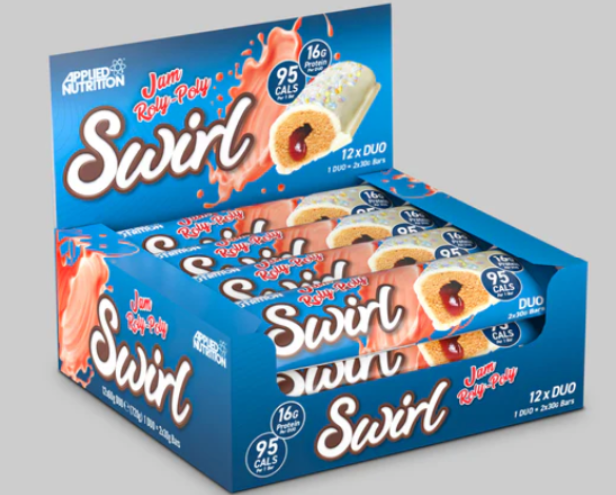 Swirl Jam Roly, Sabor Fresa - Applied Nutrition