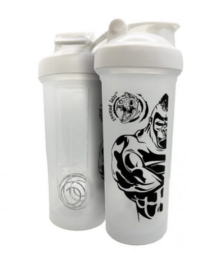 Shaker, 600ml, Blanco - Zoomad