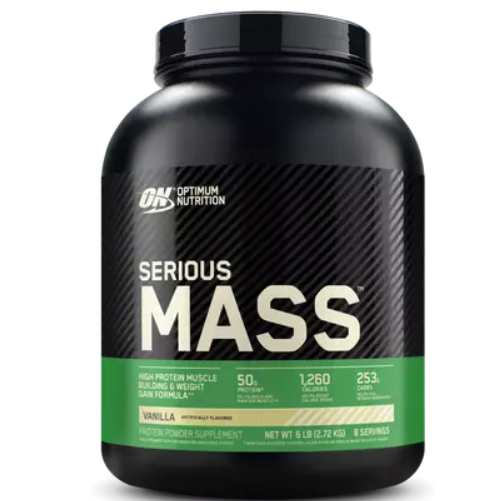 Serious Mass, 2.72 Kg, Sabor Chocolate Brownie  -  Optimun Nutrition