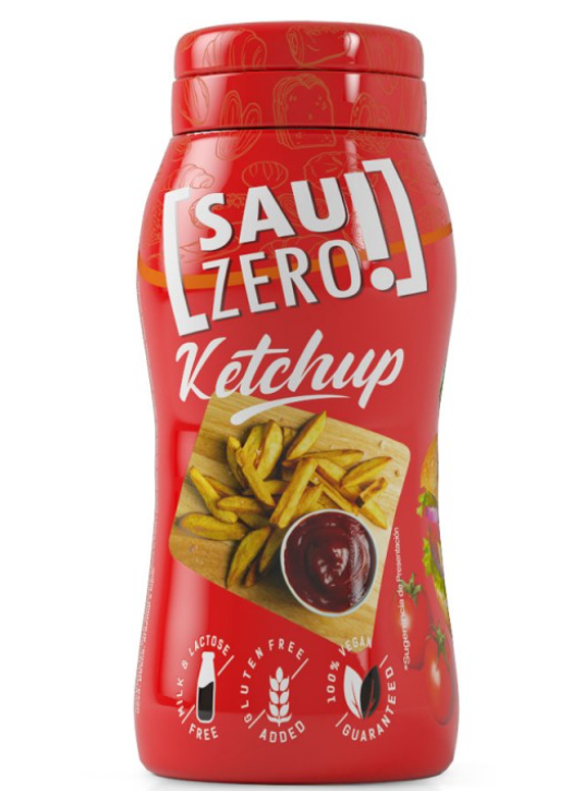 Sauzero Zero Calories Ketchup , 310ml - Life Pro