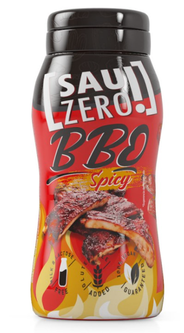 SALSA BARBACOA PICANTE ZERO, 310 ML - LIFE PRO