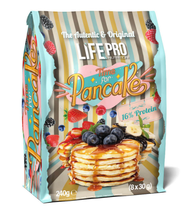 Protein Pancake Fit Food, 8x30Gr - Life Pro