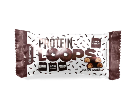 Protein Loops, Dark Choco 8GrX5uds - Quamtrax