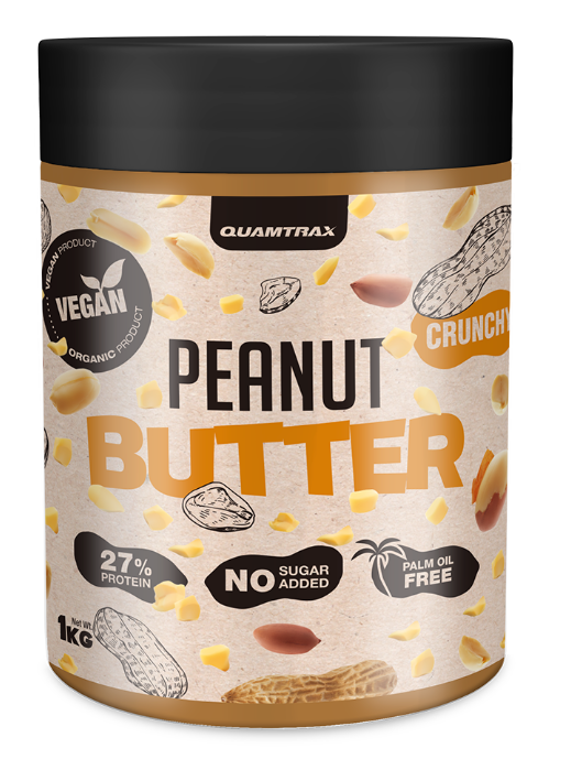 Peanut Butter Crunchy, 1kg - Quamtrax