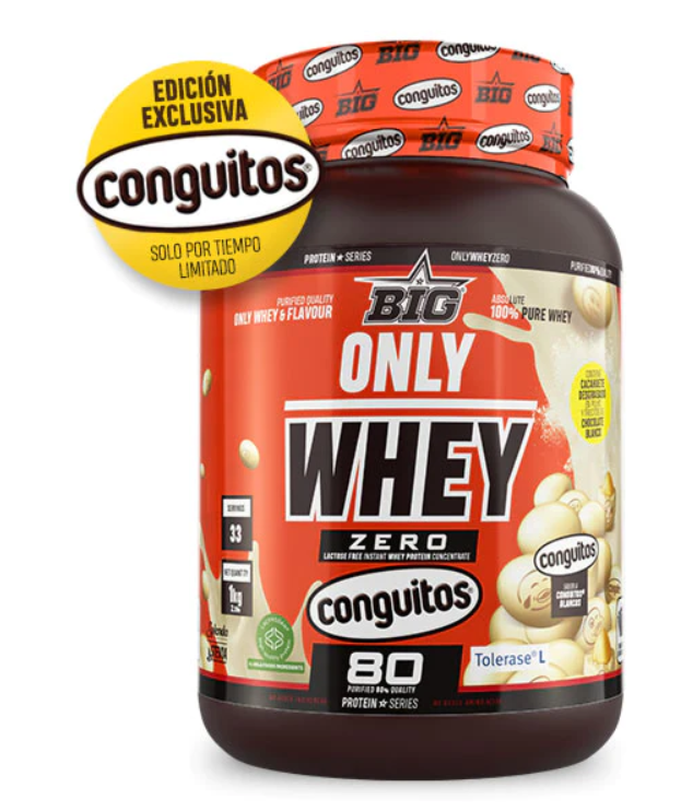 ONLY WHEY, 1Kg, Conguitos Galleta Chocolate  - BIG