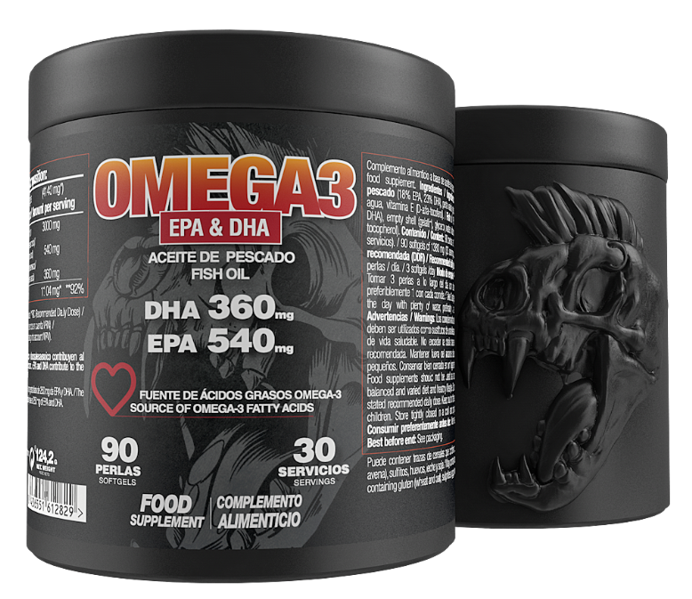 Omega 3 EPA+DHA, 90 perlas - Zoomad