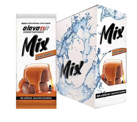 Mix Crema de Caramelo , 9 Gr - Elevenfit