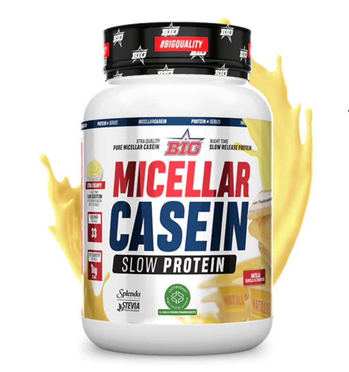 Micellar Casein, 1kg, Natillas - BIG