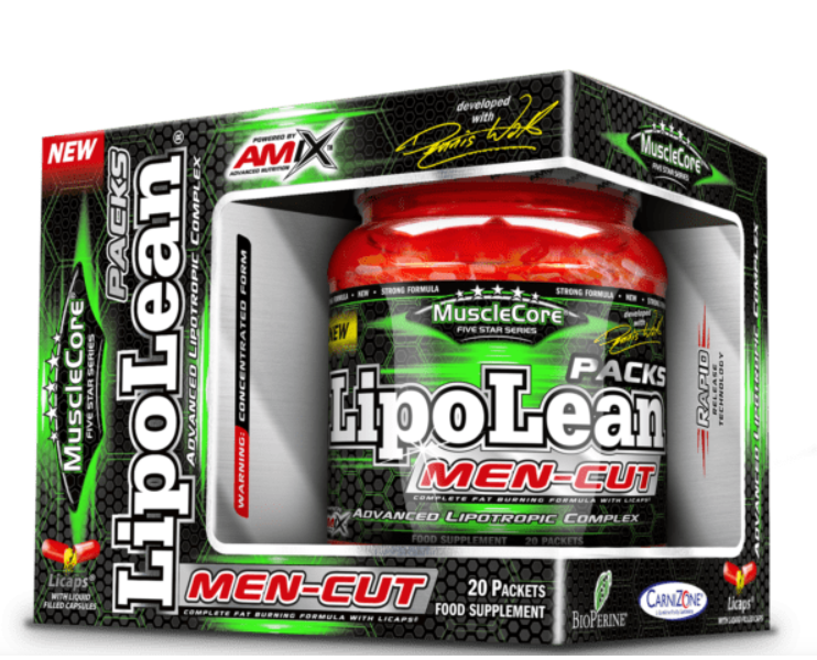 Lipolean Men-cut, 20 paquetes- Amix