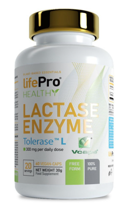 Lactase Enzyme, 60 Vegan Caps - Life Pro