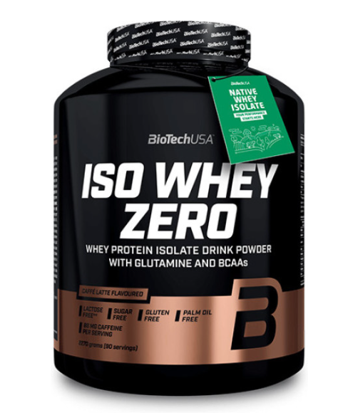 Iso Whey Zero Caffé Latte, 2270Gr - BiotechUsa