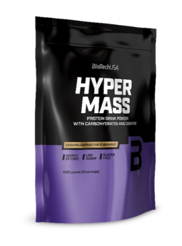 Hyper Mass, sabor Caramelo salado, 1kg - BiotechUSA