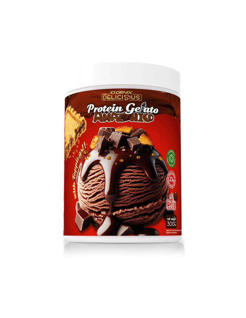 Helado Proteico Sabor Chocolate Amazonico, 300gr - Io Genix