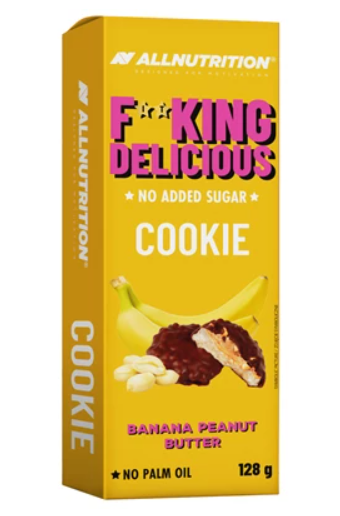 F**king Delicious, Plátano y Cacahuete, 128Gr - AllNutrition