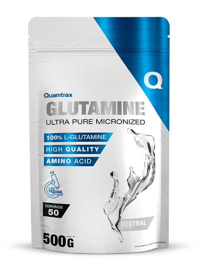 Direct Glutamina, 500Gr , Sabor Neutro - Quamtrax