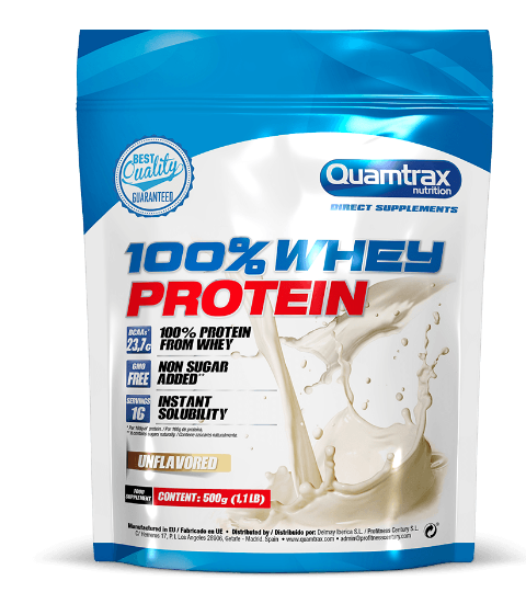 Direct 100% Whey Protein 500Gr - Quamtrax