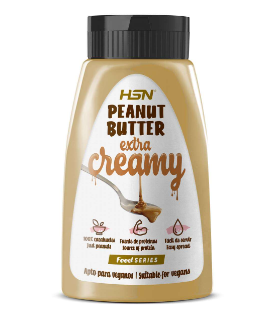 Crema de cacahuete con dosificador, 180Gr - HSN