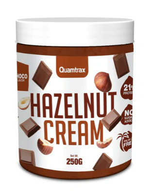 Crema de Avellanas, Chocolate, 250 Gr- Quamtrax