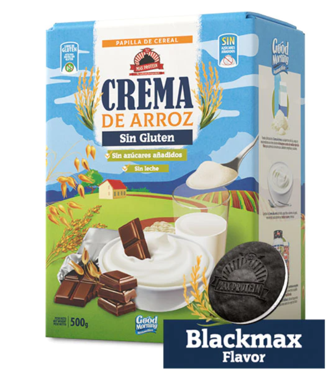 Crema de Arroz 500Gr - Max Protein