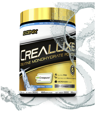 Creatina Crealuxe Creapure, 500Gr, Neutro - Io Genix