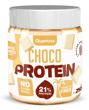 Choco Protein Cream Chocolate Blanco 250Gr - Quamtrax