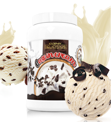 Casein Cream Toppings Sabor Stracciatella, 1Kg - IO Genix