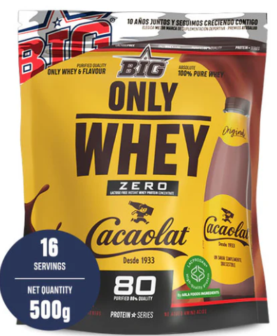 Only Whey , 500 gr  Sabor Cacaolat - Big