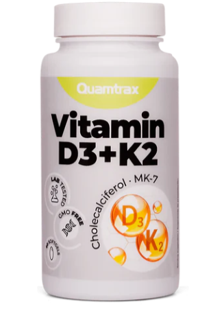 Vitamina D3 + K2, 60 CAPS- Quamtrax