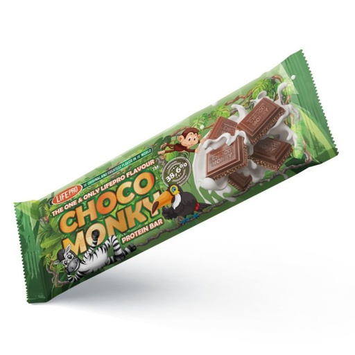 Tableta Choco Monky , 38% Protein - Life Pro