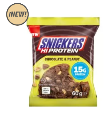 Snickers HiProtein Cookie, 60 gr - Mars Protein