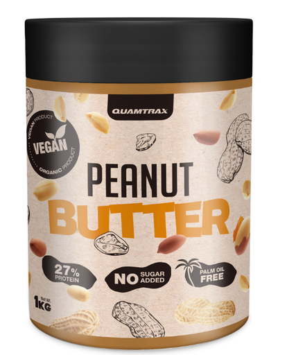 Peanut Butter Smooth, 1 Kg - Quamtrax