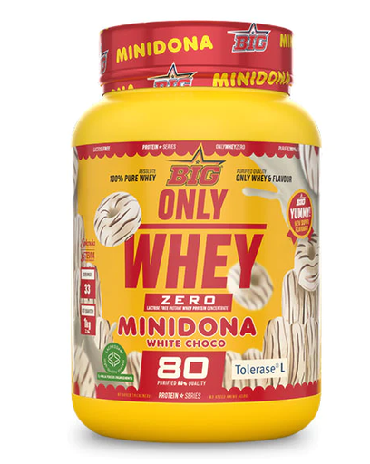 Only Whey sabor Minidona Chocolate Blanco, 1Kg - Big