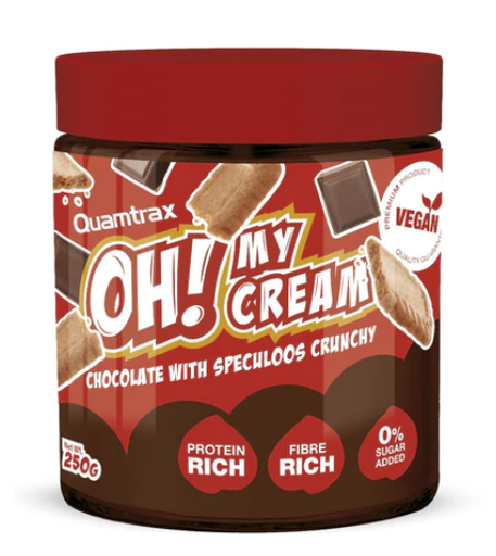 Oh My Cream Chocolate con Speculoos, 250Gr - Quamtrax