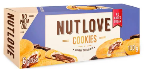 Nutlove Cookies 130 gr Double Chocolate - Allnutrition