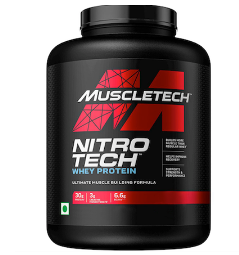 Nitro Tech Sabor Fresa, 1.82Kg - Muscletech