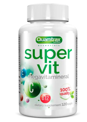 Multivitaminico Super Vit 120 caps - Quamtrax