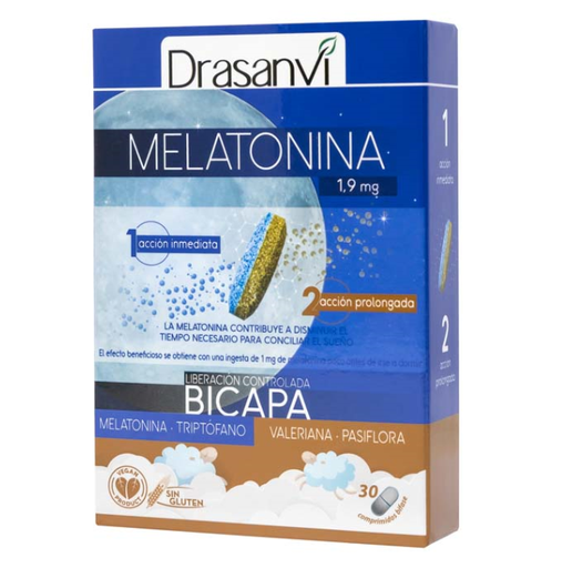 Melatonina Bicapa, 30 caps - Drasanvi