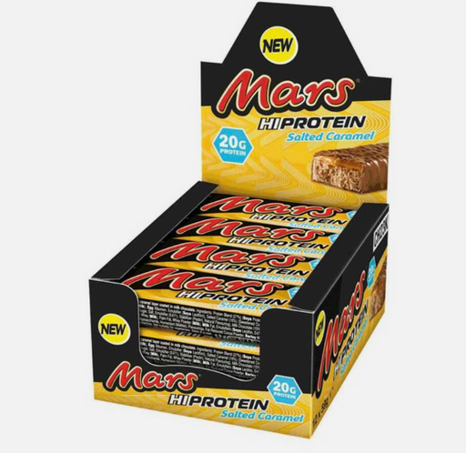 Mars Hi Protein, sabor Salted Caramel, 55Gr - Mars Protein