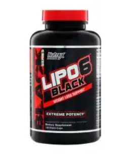 Lipo 6 Black, 120 caps - Nutrex