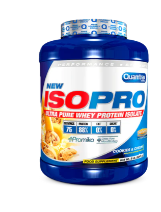 IsoPro 1Kg sabor Cookies and Cream - Quamtrax