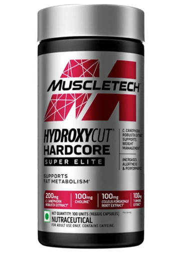 Hydroxycut Hardcore Super Elite 100Caps - Muscletech