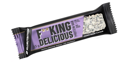 F**King Delicious Protein Bar Sabor Cookie Cream - All Nutrition