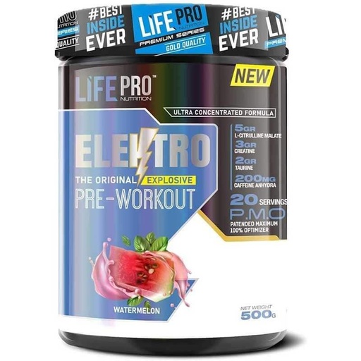 Elektro, Pre- Workout 500Gr - Life Pro