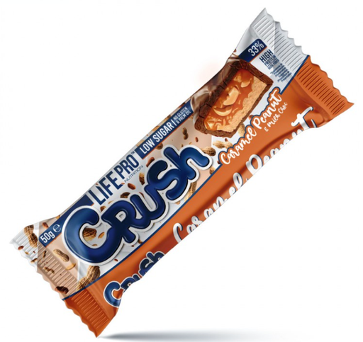 Crush Bar 33% Protein 50g, Sabor Peanut Caramel - Life Pro