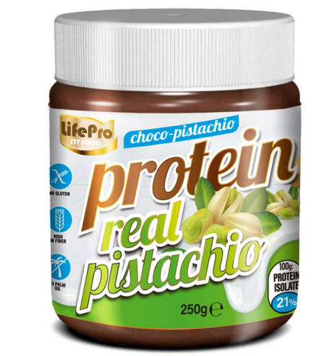 Crema Proteica Real Pistacho, 250Gr - Life Pro