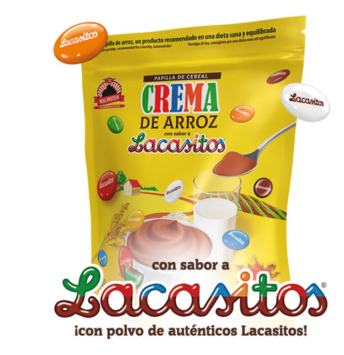 Crema de Arroz Lacasitos , 1Kg - Max Protein