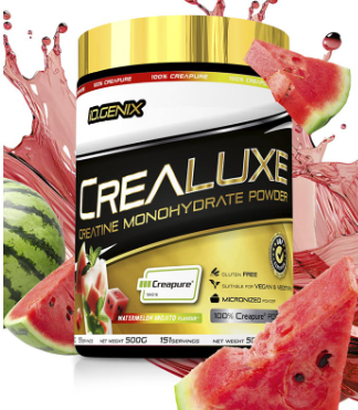 Creatina Crealuxe Creapure, 500Gr, Mojito de Sandía - Io Genix