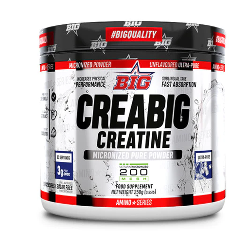 Creatina Creabig 200mesh, 250Gr - Big